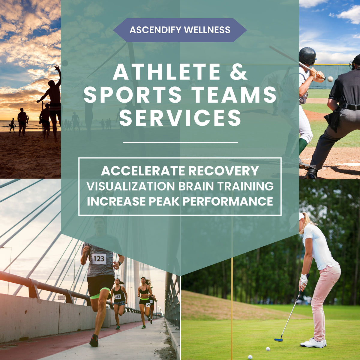 Ascendify Wellness Athletes &amp; Sports Teams Services Image Tile